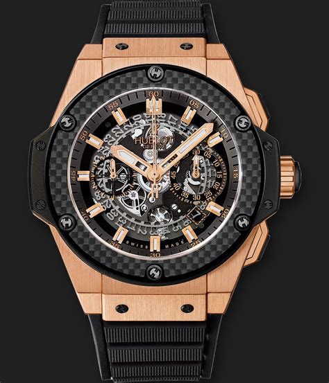 hublot king power unico gold carbon price in india|Hublot Big Bang King .